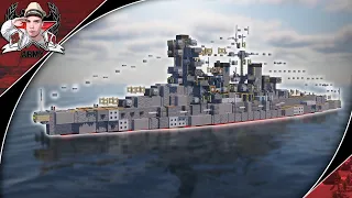 Minecraft: WW2 IJN Kongo | Kongo-Class Battleship Tutorial