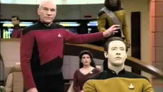 Worf gets DENIED again and again on Star Trek TNG.