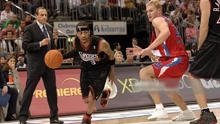 Philadelphia 76ers vs CSKA Moscow 2006 NBA Europe Live Tour FULL GAME English