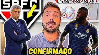 URGENTE🚨HERNAN CRESPO QUER VOTLAR | SP TOMA CHAPÉU PEU RUDIGER BRASILEIRO | NOTÍCIAS DO SÃO PAULO