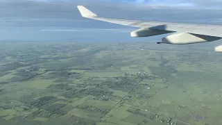 Landing at Nairobi Jomo Kenyatta Airport