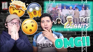 TXT, GIANTS OF KPOP (the world is too smol for txt pt.2) | NSD REACTION