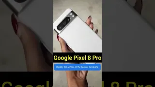 Google Pixel 8 Pro leaked, built-in thermometer feature. #youtube #shorts #google