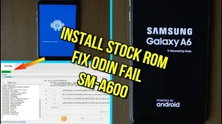 Flash Samsung Galaxy A6 2018 Stock Rom Fix Odin Fail