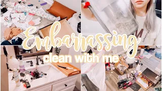 EMBARRASSING CLEAN WITH ME 2022 // SPEED CLEANING MOTIVATION // EXTREME CLEAN DECLUTTER ORGANIZE