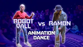 Robot Vall (Detali Time Team) vs Ramon / Animation dance battle / Back to the future battle