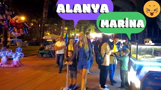 ANTALYA ALANYA WALKING TOUR 2022 ! ALANYA MARINA ! TURKEY HOLIDAY ! TURKEY TRAVEL 4K VIDEO