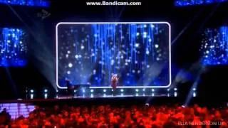 Ella Henderson - 'Believe' Live at the National Television Awards (NTAs) 23/01/13