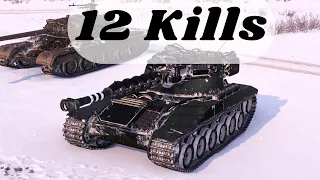 Bat.-Châtillon 25 t  12 Kills & Draw  World of Tanks Replays