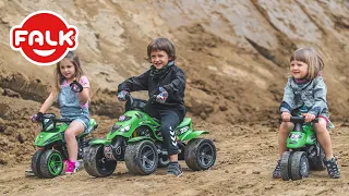 Falk - Bud Racing motorcycle and quad ride-ons (Ref. 402KX/502KX/609BR)