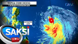 Bagyong Chedeng, lumakas at isa nang tropical storm | Saksi