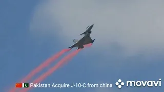 #PAKISTAN_RECEIVES_J10_C_1ST_BATCH_FIGHTER_JET_FROM_CHINA