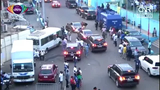 WATCH: President Nana Akufo-Addo's convoy leaves NPP National Delegates Conference