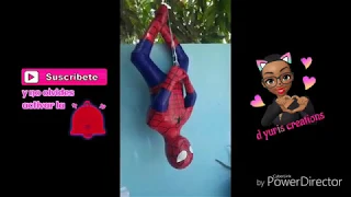 Como hacer una piñata de hombre araña ,DIY piñata de hombre araña, how to make Spiderman piñata