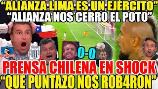 PRENSA CHILENA IMPACT4DA con PARTIDAZO de ALIANZA LIMA 0-0 COLO COLO! "ALIANZA NOS J*DIO" DEBATE