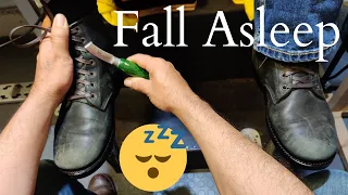 ANOTHER AMAZING BOOT TRANSFORMATION!!! | ANGELO SHOE SHINE ASMR