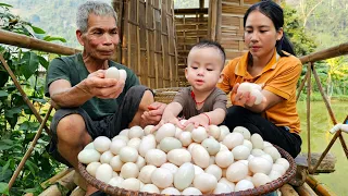 Harvest Duck Eggs Goes to the market sell - Cooking - Daily life
