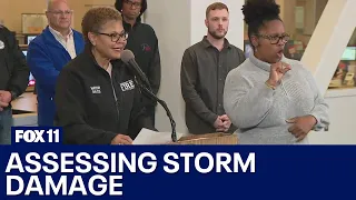 Historic LA Rain: Mayor Bass, officials give update on storm