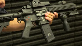 The explosive force of AR-15 style rifles
