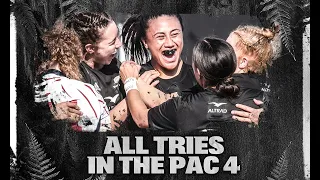 Every Black Ferns try from the 2023 Pacific Four