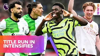 Arsenal go TOP + Liverpool DROP points as title run-in intensifies! 🔥 | Premier League Highlights