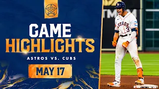 Chicago Cubs vs. Houston Astros Game Highlights (5/17/23) | MLB Highlights