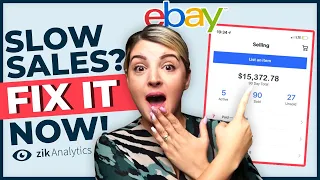 5 Tips to FIX Slow Sales on eBay in 2022
