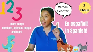Learn songs, colors, letters, and more in Spanish and ASL (baby sign language) with Ms. Alejandra