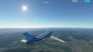 Nice to Marseille Microsoft Flight Simulator  2020  -  Disaster Landing with blocked flight controls