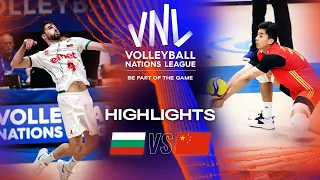 🇧🇬 BUL vs. 🇨🇳 CHN - Highlights Week 1 | Men's VNL 2023
