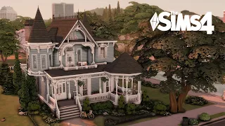 QUEEN ANNE'S VICTORIAN HOUSE II The Sims 4 Speed build