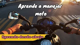 APRENDE a MANEJAR una MOTO de VELOCIDADES