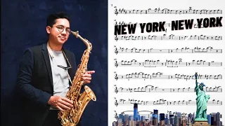 New York, New York (Transcription) for Saxophone
