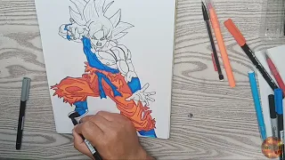 Goku Ultra Instinct Drawing