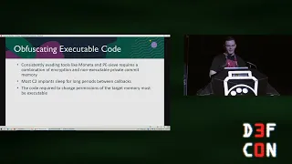 DEF CON 30 - Kyle Avery - Avoiding Memory Scanners - Customizing Malware to Evade YARA, PE-sieve