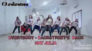 EVERYBODY- BACKSTREET'S BACK Choreo By SMT JULIA STROSKY (SALSATION)   with Class SI WIWIK ABE