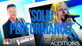 Jordan Matthew Young: Keith Whitley's "I'm No Stranger to the Rain" - The Voice Blind Auditions 2021