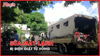 Bị điện giật tử vong khi sửa máy lạnh ở trường học - PLO