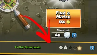 How To Get 4x Star Bonus Loot (Anytime) in Clash Of Clan