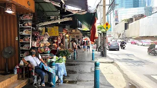 [4K] Walking in Bangkok Pratunam Area 🇹🇭 Ratchaprarop Road