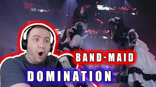 First time hearing - BAND-MAID / DOMINATION (Official Live Video)- TEACHER PAUL REACTS