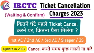 Ticket Cancel करने से पहले कुछ बातों को अच्छे से समझ लें | Waiting and Confirm Ticket Refund Rules