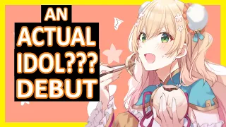 【Hololive】Suzumomo Nene IS AN ACTUAL IDOL???【Debut】 【Eng Sub】