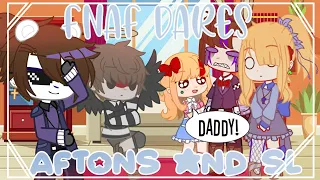 FNAF DARES//Aftons and SL//Gacha + Arts//Read Desc//