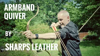 Armband Quiver by Sharps Leather - Interesting!