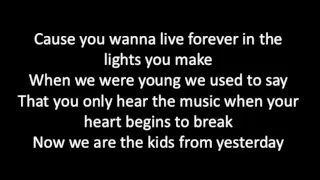 My Chemical Romance - The Kids From Yesterday (lyrics)