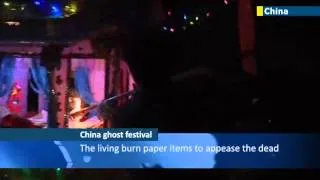 Chinese 'Hungry Ghost' Lunar Calendar Ritual: Unhappy souls released from hell for a month
