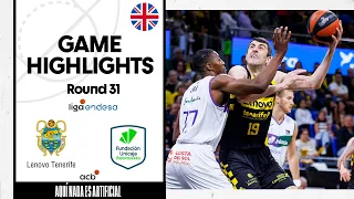 Lenovo Tenerife - Unicaja (87-86) HIGHLIGHTS | Liga Endesa 2023-24