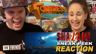 Shazam Sneak Peek REACTION "Secret Lair " Trailer