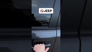 Why I wouldn't buy a Jeep.